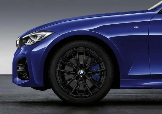 BMW Alufelge M Performance Doppelspeiche 796 schwarz matt 8,5J x