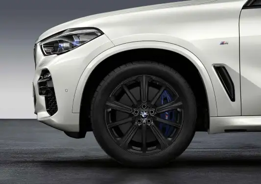 BMW Alufelge M Performance Sternspeiche 748 schwarz matt 10,5J x