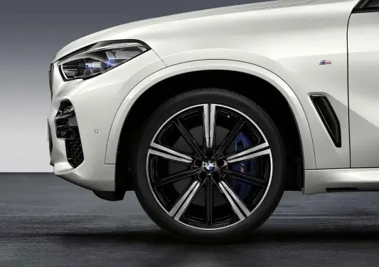 BMW Alufelge M Performance Sternspeiche 749 bicolor (schwarz / gl