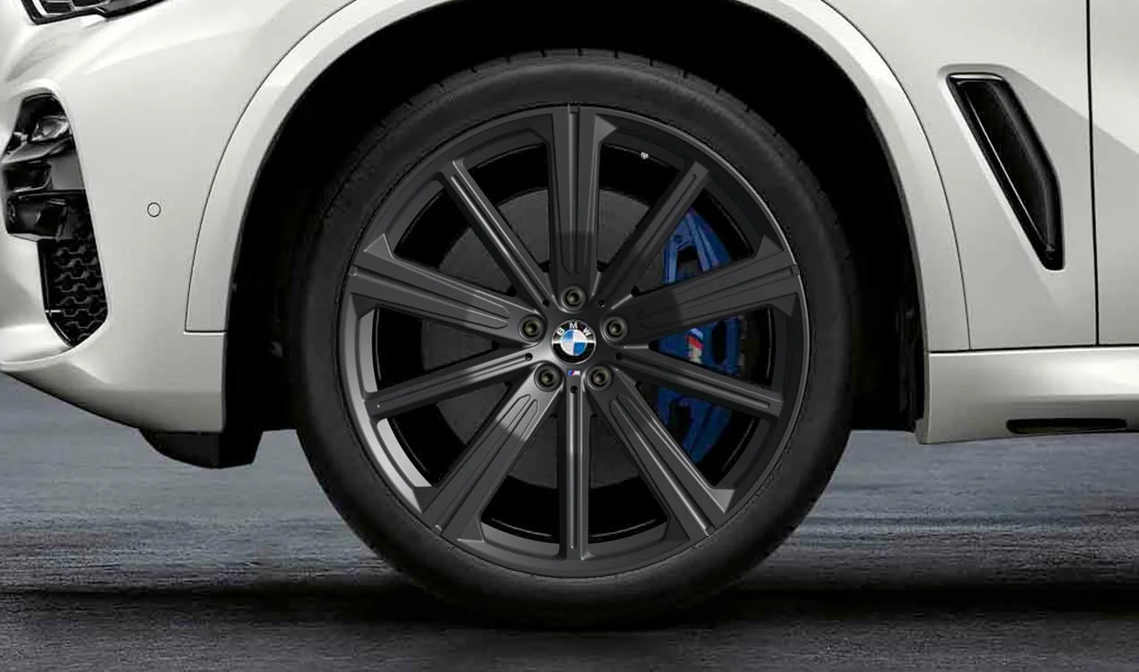 BMW Alufelge M Performance Sternspeiche 749 schwarz matt VA X5 X6