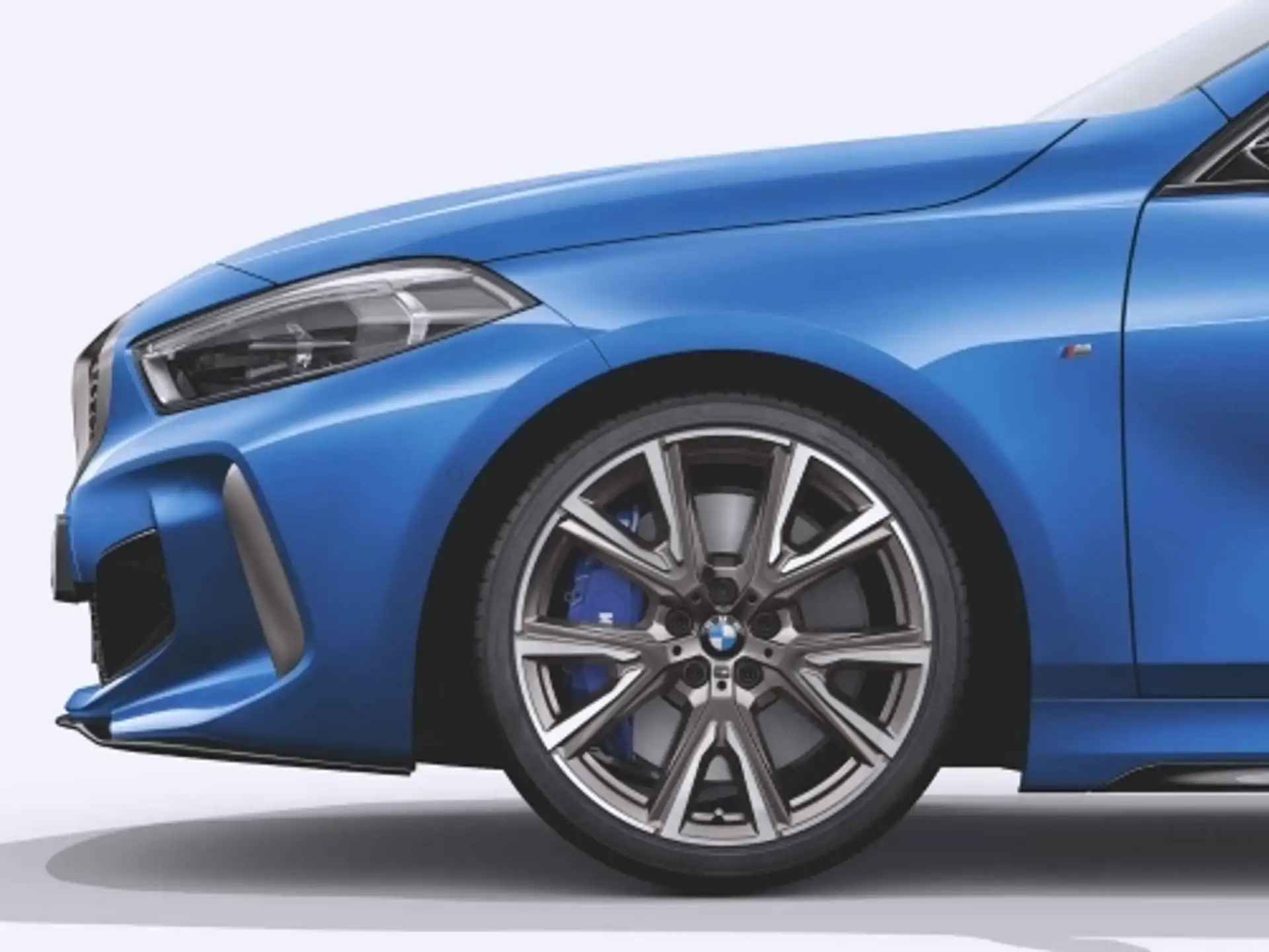 BMW Alufelge V-Speiche 557M ceriumgrey/glanzgedreht 8Jx19 ET54 1er F40 2er F44 Vorderachse/Hinterachse