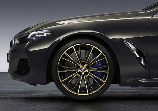 BMW Alufelge M Performance Vielspeiche 732 bicolor HA 5er