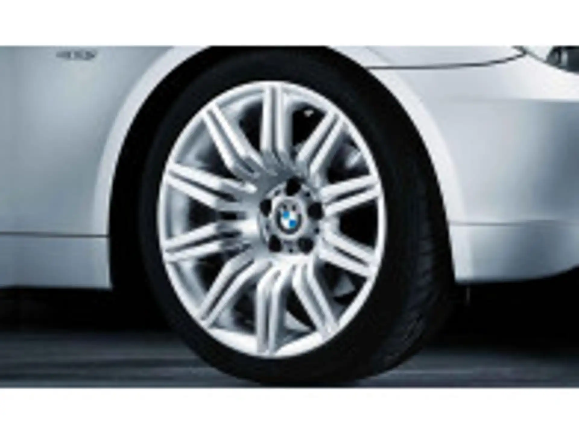 BMW Alufelge M Radialspeiche 166 silber 9,5Jx19 ET17 Hinterachse