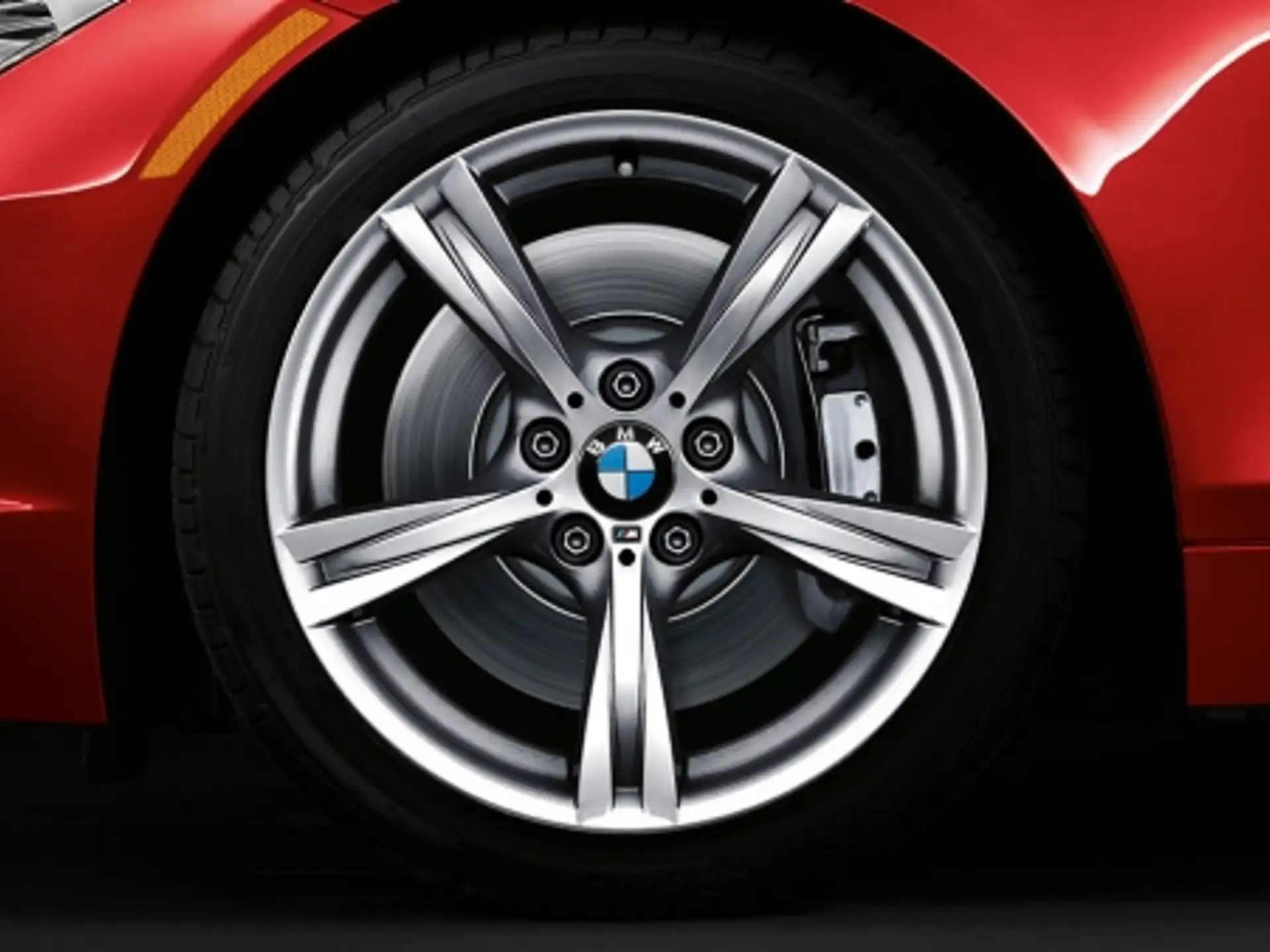 BMW Alufelge M Sternspeiche 325 silber 8,5Jx18 ET40 Z4 E89 Hinterachse