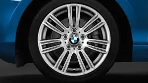 BMW Alufelge M Sternspeiche 383 silber 8J ET53 1er F20/F21 2er F2