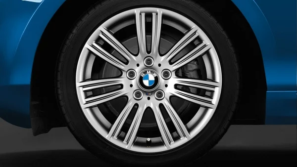 BMW Alufelge M Sternspeiche 383 silber 7,5Jx17 ET43 1er F20/F21 2er F22/F23