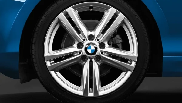 BMW Alufelge M Sternspeiche 386 silber 8Jx18 ET52 1er F20/F21 2er F22/F23