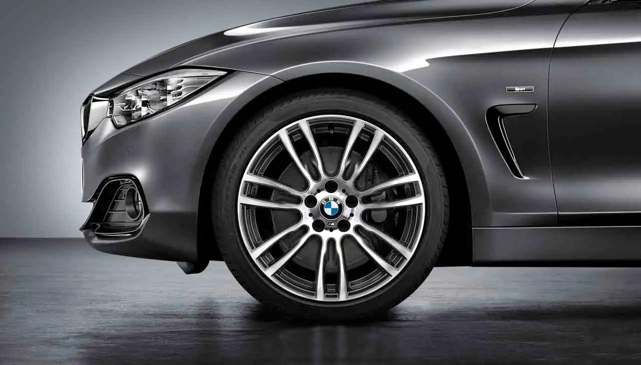 BMW Alufelge M Sternspeiche 403 ferricgrey 8,5J ET47 3er F30/F31
