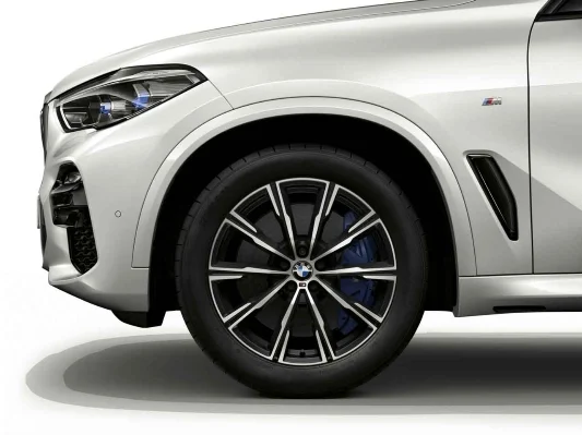 BMW Alufelge M Sternspeiche 740 bicolor VA HA X5 X6