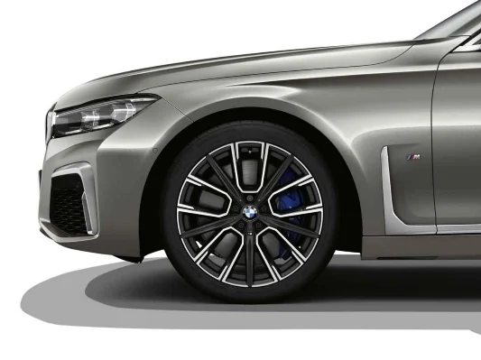 BMW Alufelge M Sternspeiche 817 bicolor HA 7er