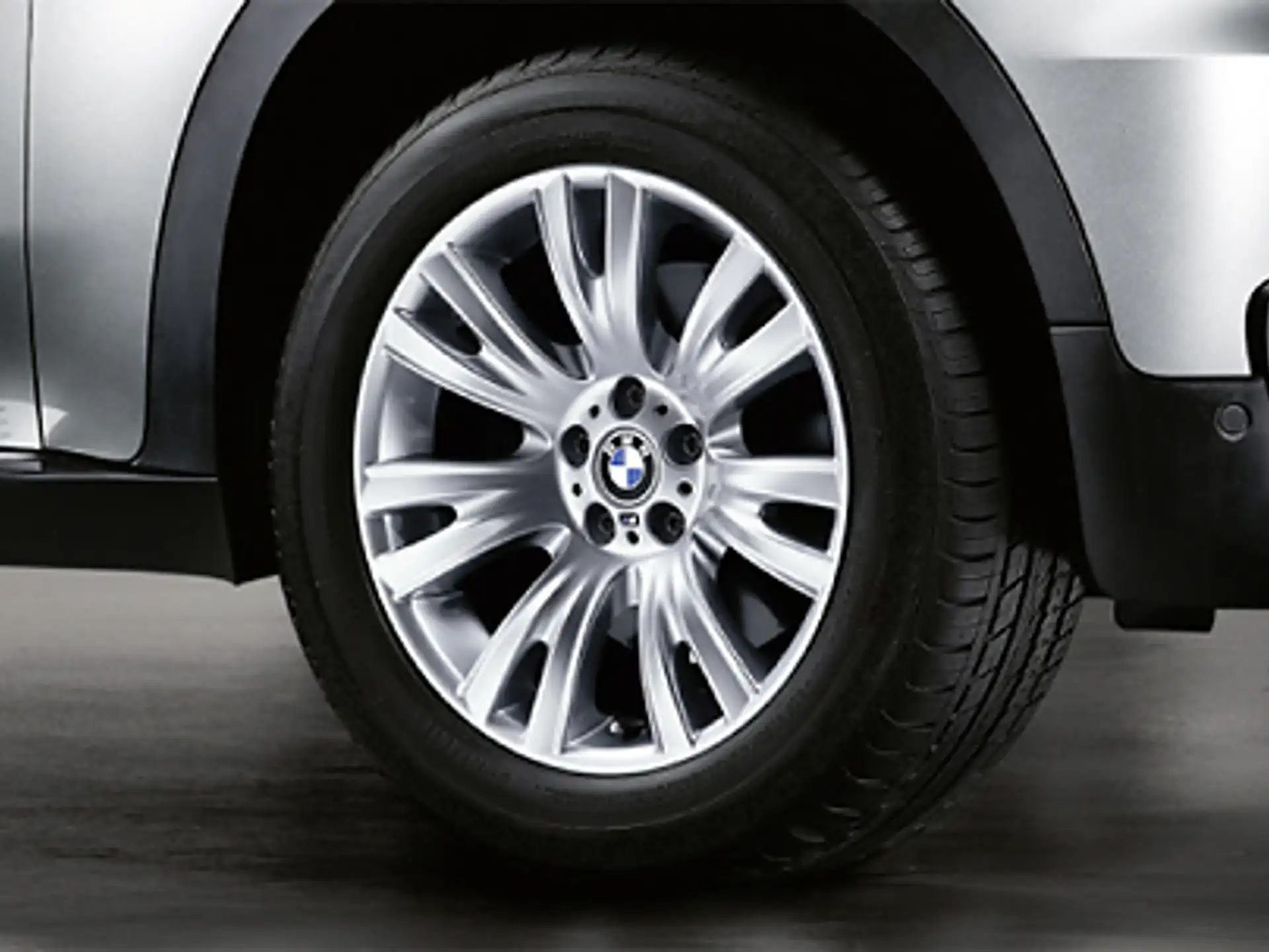 BMW Alufelge M V-Speiche 223 silber 9Jx19 ET37 X5 E70 Vorderachse