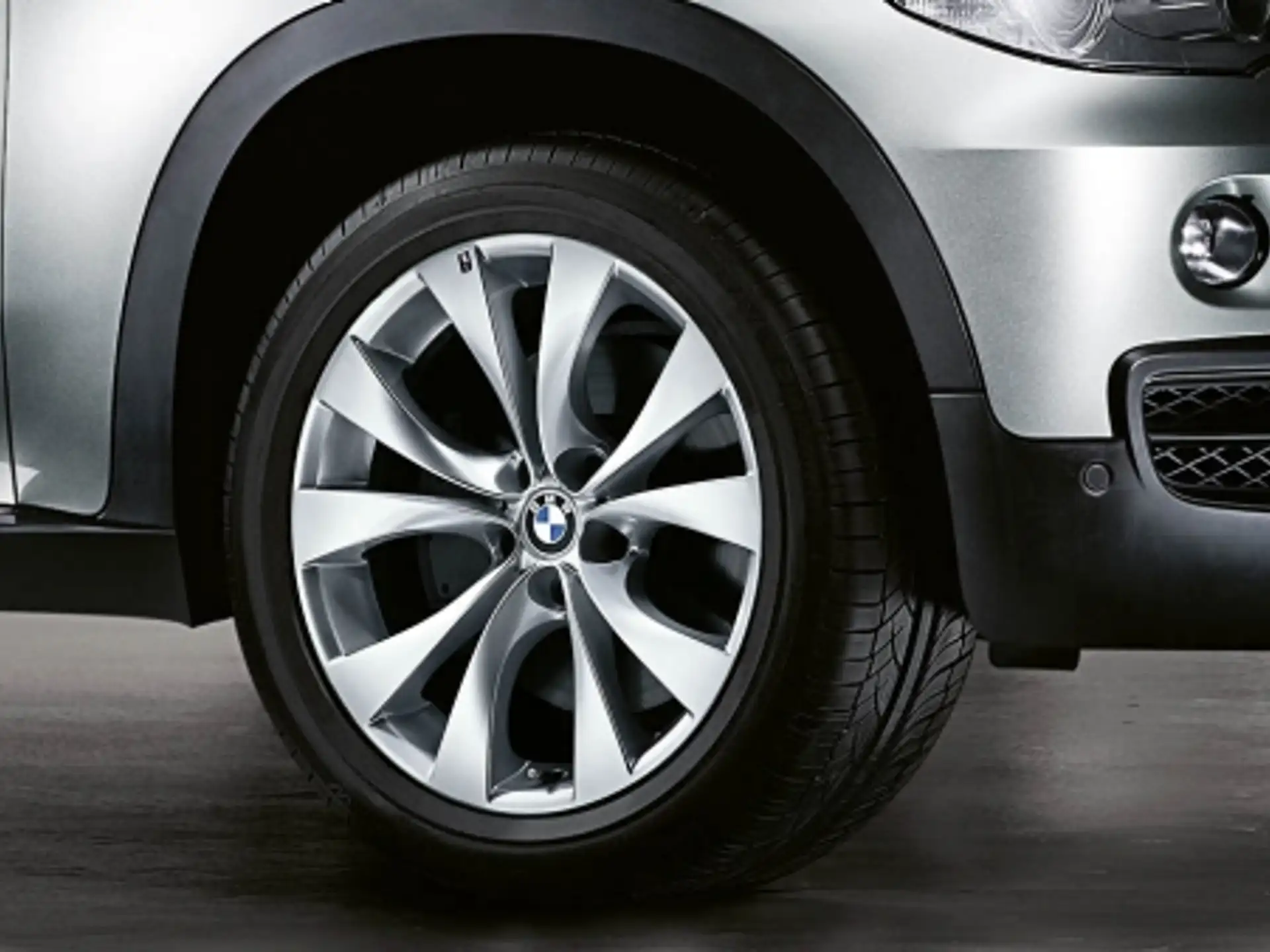 BMW Alufelge M V-Speiche 227 silber 11Jx20 ET35 X5 E70 Hinterachse