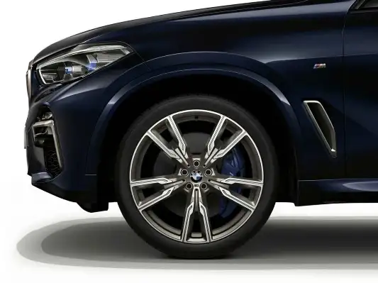 BMW Alufelge V-Speiche 747M ceriumgrey/glanzgedreht 9,5J ET37 X5