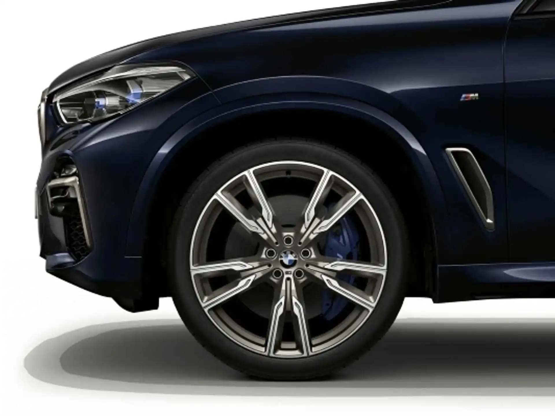 BMW Alufelge V-Speiche 747M ceriumgrey/glanzgedreht 10,5Jx22 ET43 X5 G05 X6 G06 Hinterachse