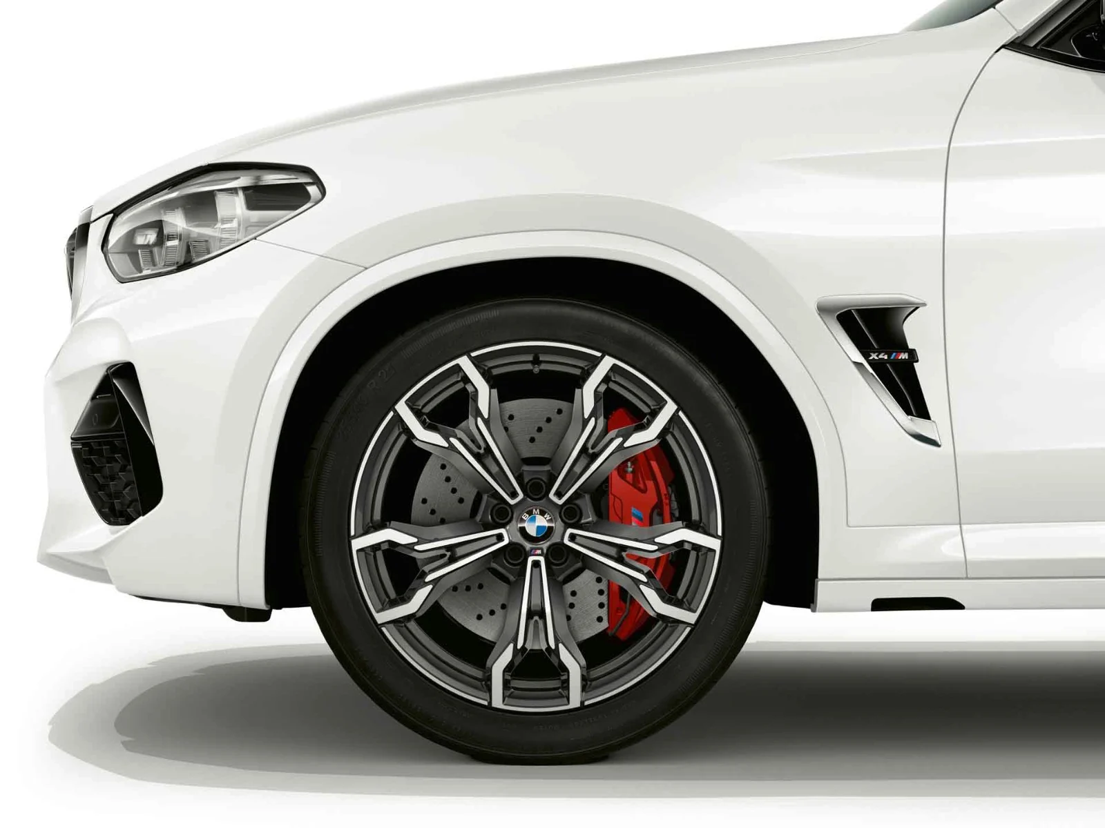 BMW Alufelge M V-Speiche 765 bicolor (orbitgrey / glanzgedreht) 10J x 21 ET 39 Hinterachse X3M F97 X4M F98
