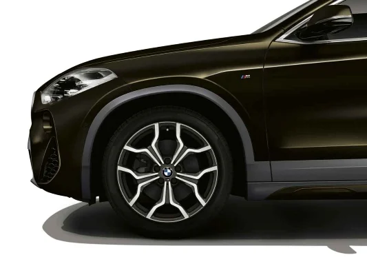 BMW Alufelge M Y-Speiche 722 bicolor (orbitgrey / glanzgedreht) 8J x 19 ET 47 Vorderachse / Hinterachse