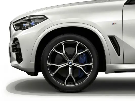 BMW Alufelge M Y-Speiche 741 bicolor (orbitgrey / glanzgedreht) 9