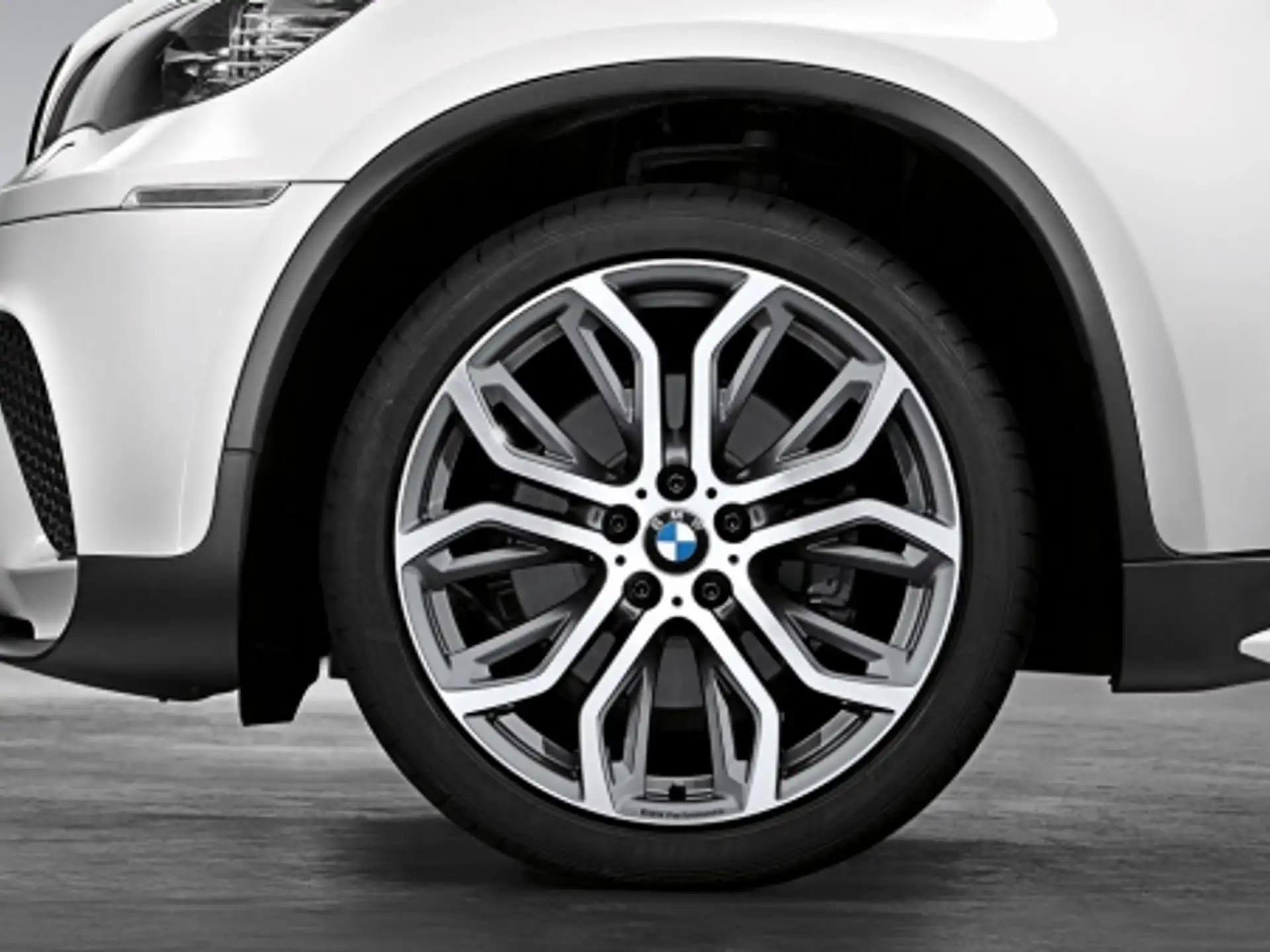BMW Alufelge Performance Y-Speiche 375 bicolor (ferricgrey / glanzgedreht) 21 Zoll Vorderachse