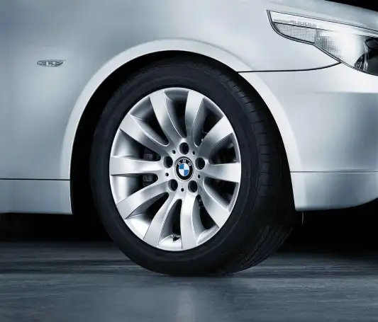 BMW Alufelge Radialspeiche 244 silber 7,5J ET20 5er E60/E61 Vorde