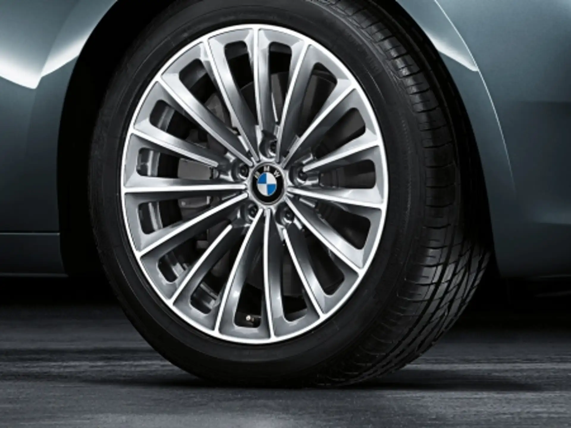 BMW Alufelge Radialspeiche 252 geschmiedet 8,5Jx19 ET25 5er F07 GT 7er F01/F02/F04
