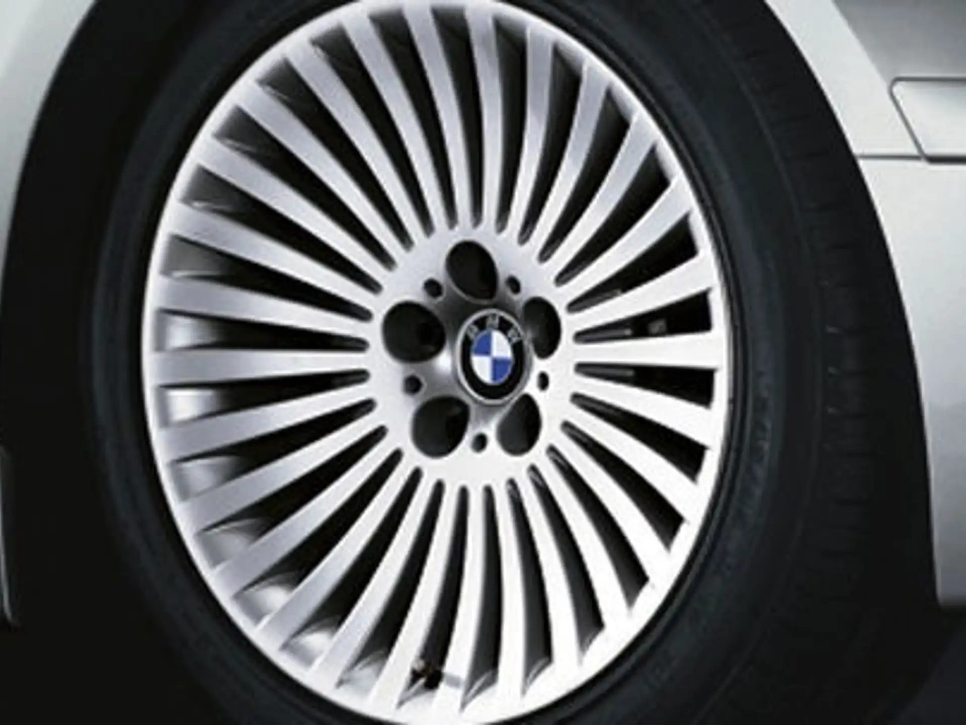 BMW Alufelge Speichenstyling 176 silber 9Jx19 ET24 7er E65/E66 Vorderachse
