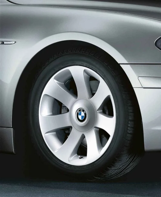 BMW Alufelge Sternspeiche 175 silber 8Jx18 ET24 7er E65/E66/E68 Vorderachse / Hinterachse