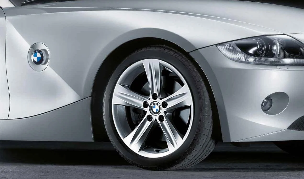 BMW Alufelge Sternspeiche 203 silber 8,5Jx18 ET50 Z4 E85/E86 Hinterachse