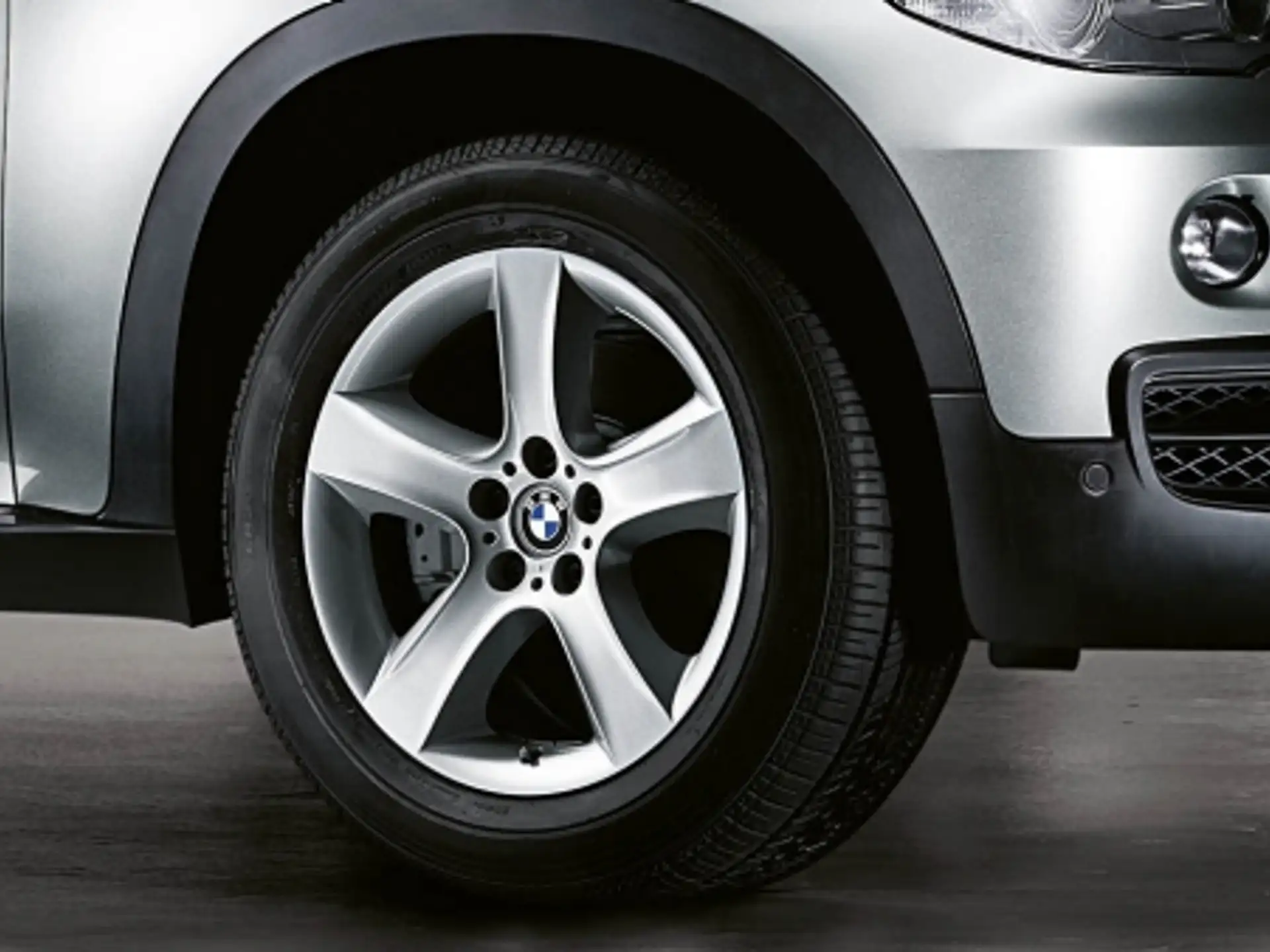 BMW Alufelge Sternspeiche 212 silber 9Jx19 ET48 X5 E70 X6 E71/E72 Vorderachse / Hinterachse