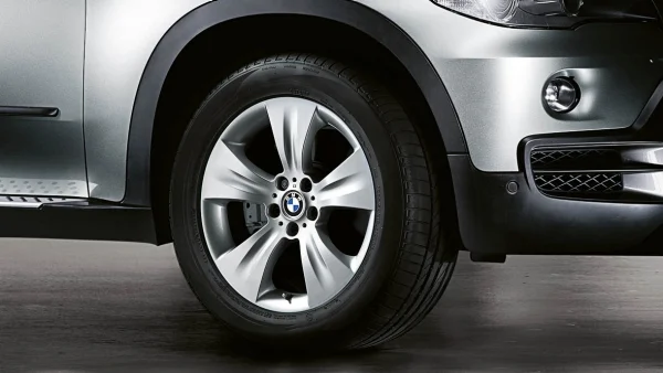 BMW Alufelge Sternspeiche 213 silber 9Jx19 ET48 X5 E70 Vorderachse / Hinterachse