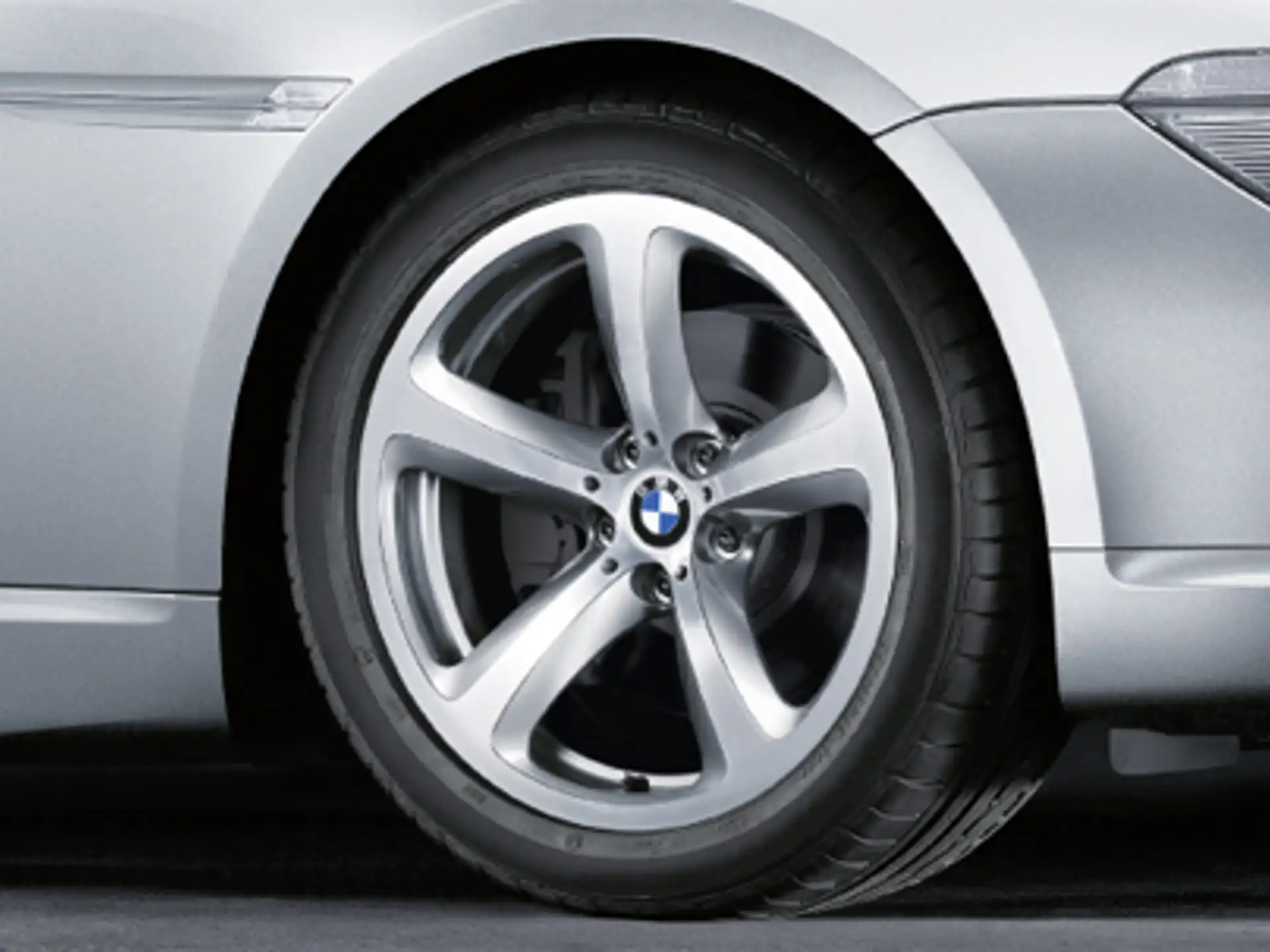 BMW Alufelge Sternspeiche 249 geschmiedet 9Jx19 ET14 6er E63/E64