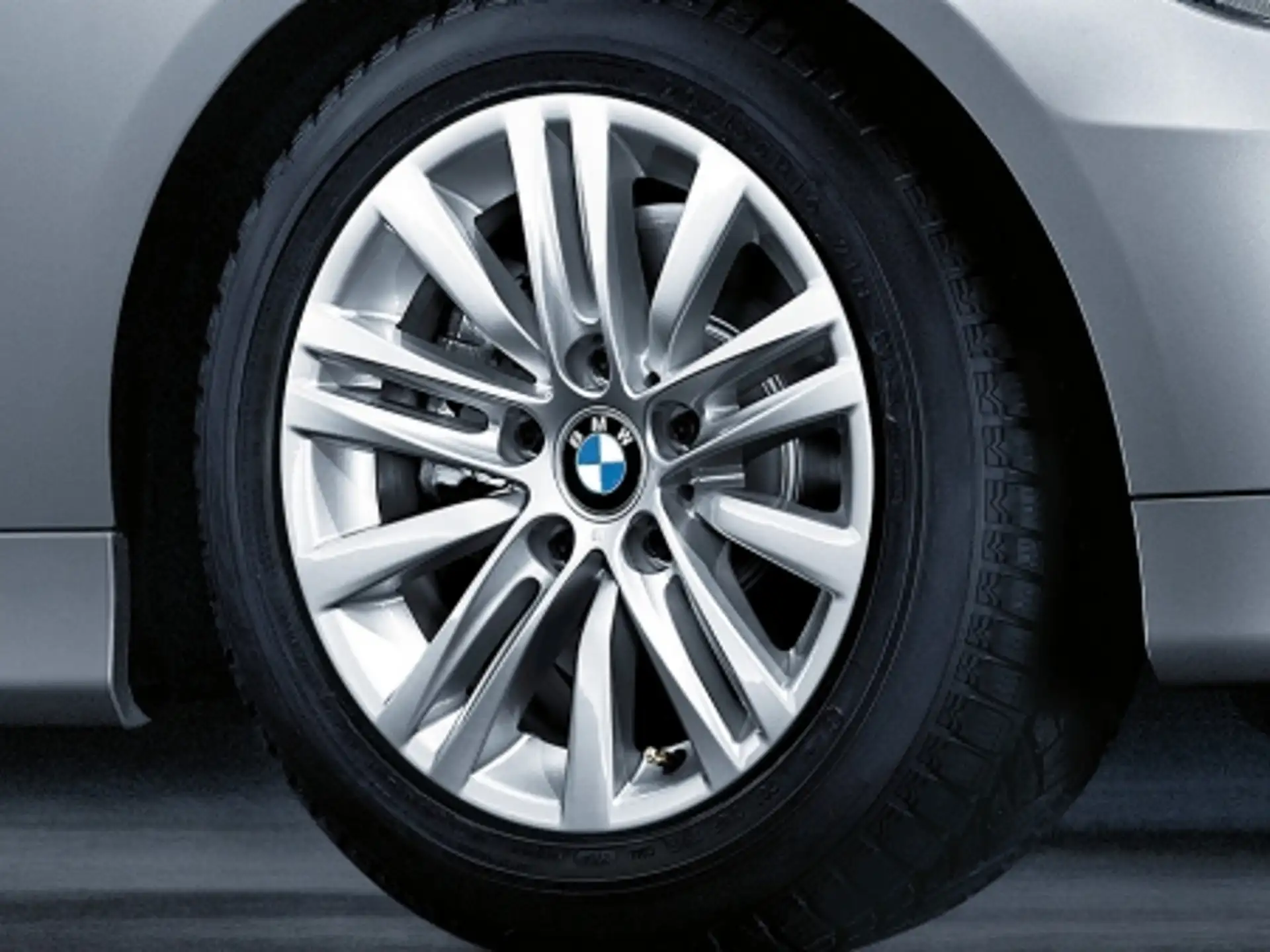 BMW Alufelge Sternspeiche 283 silber 7Jx16 ET34 3er E90/E91 Vorderachse/Hinterachse