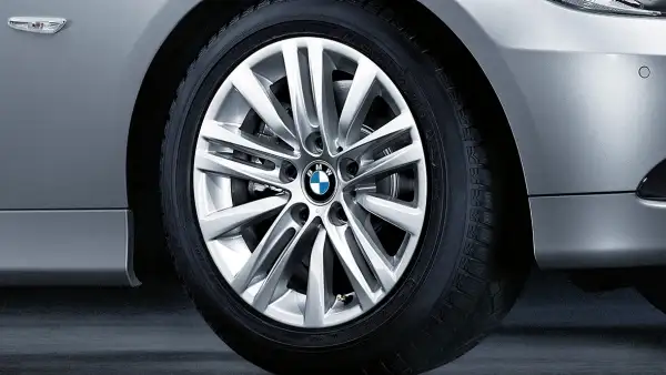 BMW Alufelge Sternspeiche 283 silber 7J ET34 3er E90/E91 Vorderac