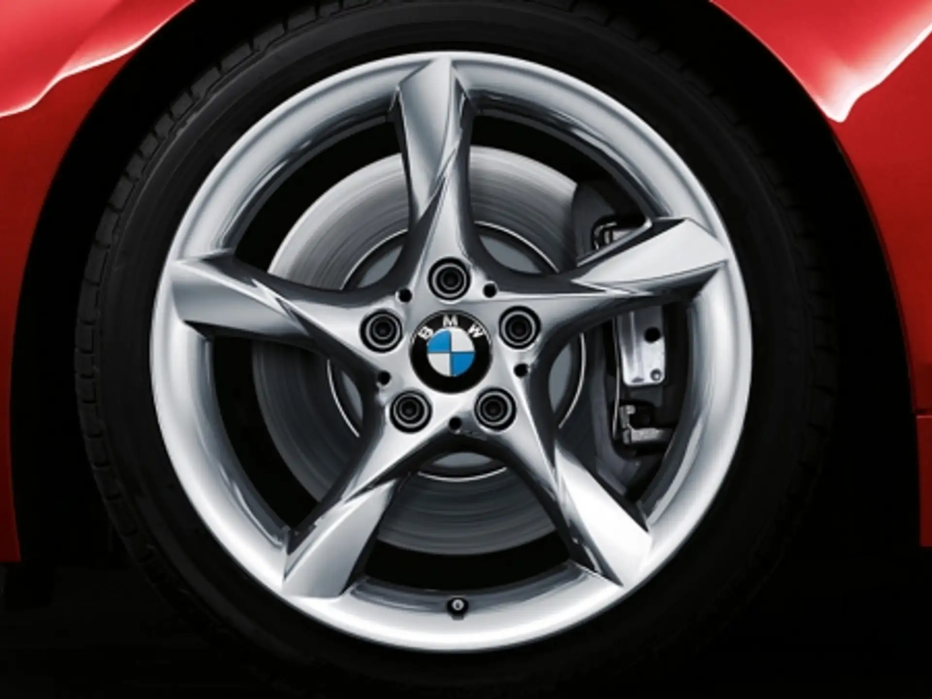 BMW Alufelge Sternspeiche 295 silber 8Jx18 ET29 Z4 E89 Vorderachse