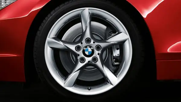 BMW Alufelge Sternspeiche 295 silber 8J ET29 Z4 E89 Vorderachse -