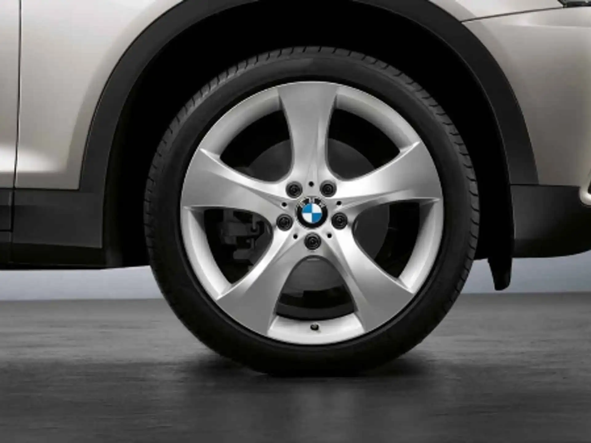 BMW Alufelge Sternspeiche 311 silber 10Jx20 ET51 X3 F25 X4 F26 Hinterachse
