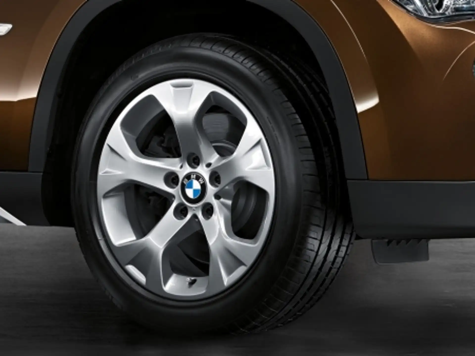 BMW Alufelge Sternspeiche 317 silber 7,5Jx17 ET34 X1 E84 Vorderachse/Hinterachse