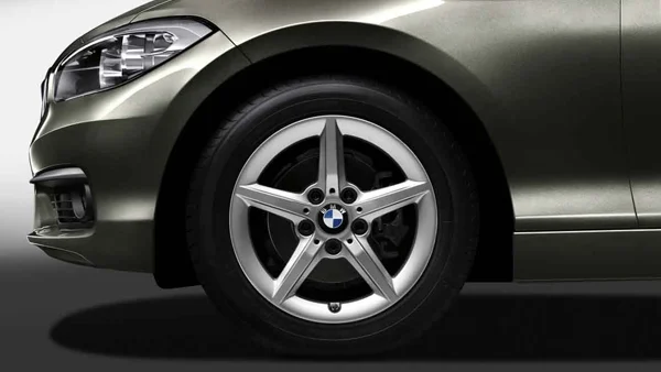 BMW Alufelge Sternspeiche 654 16 Zoll silber 1er 2er