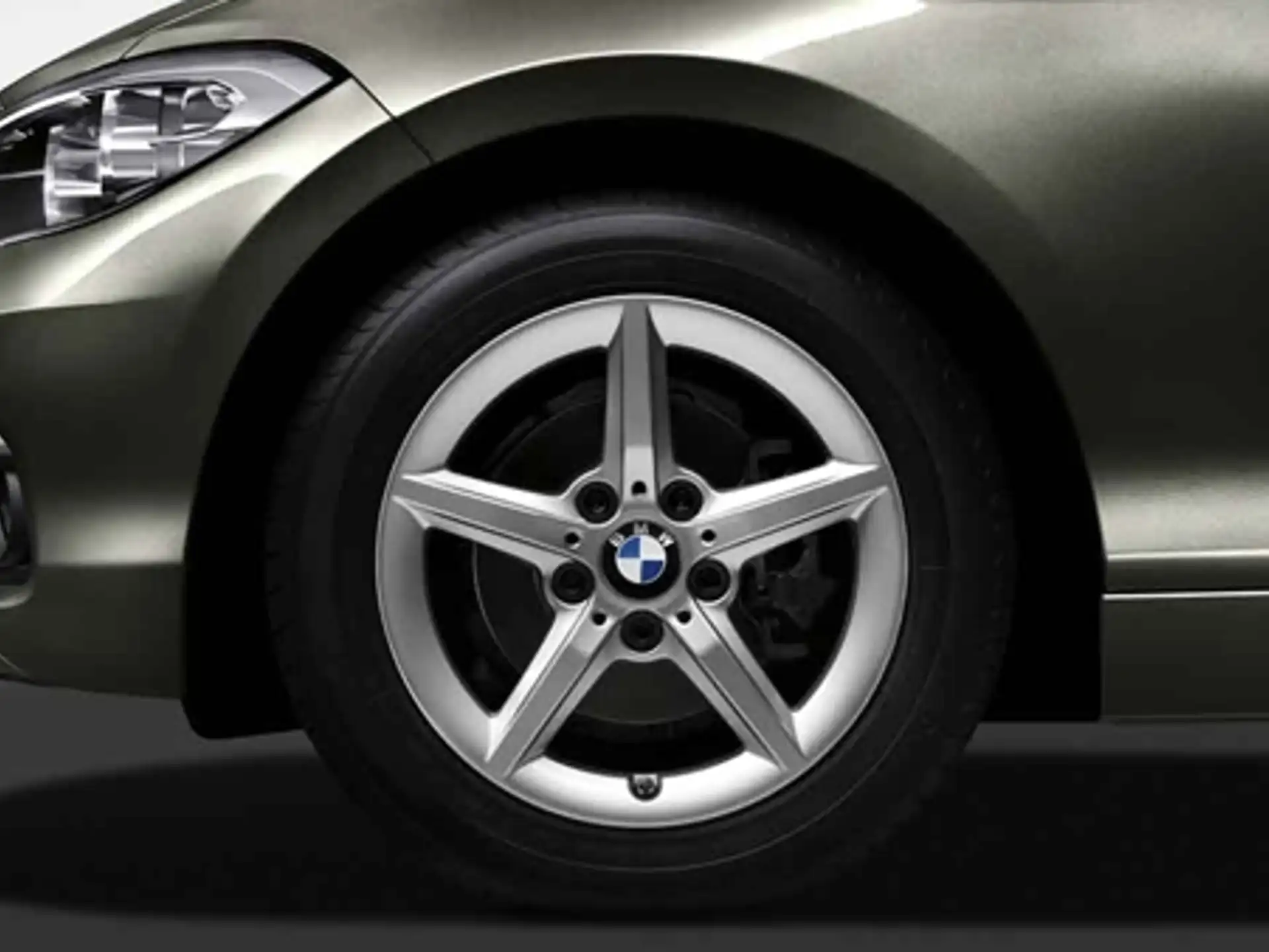 BMW Alufelge Sternspeiche 654 16 Zoll silber