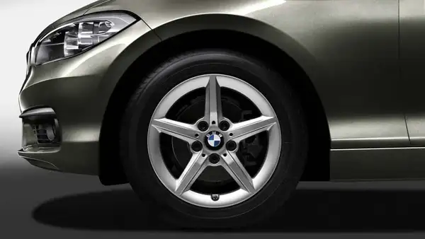 BMW Alufelge Sternspeiche 654 16 Zoll silber - 1er F20 LCI F21 LC