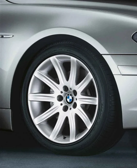 BMW Alufelge Sternspeiche 95 10J x 19 ET 24 Silber Hinterachse