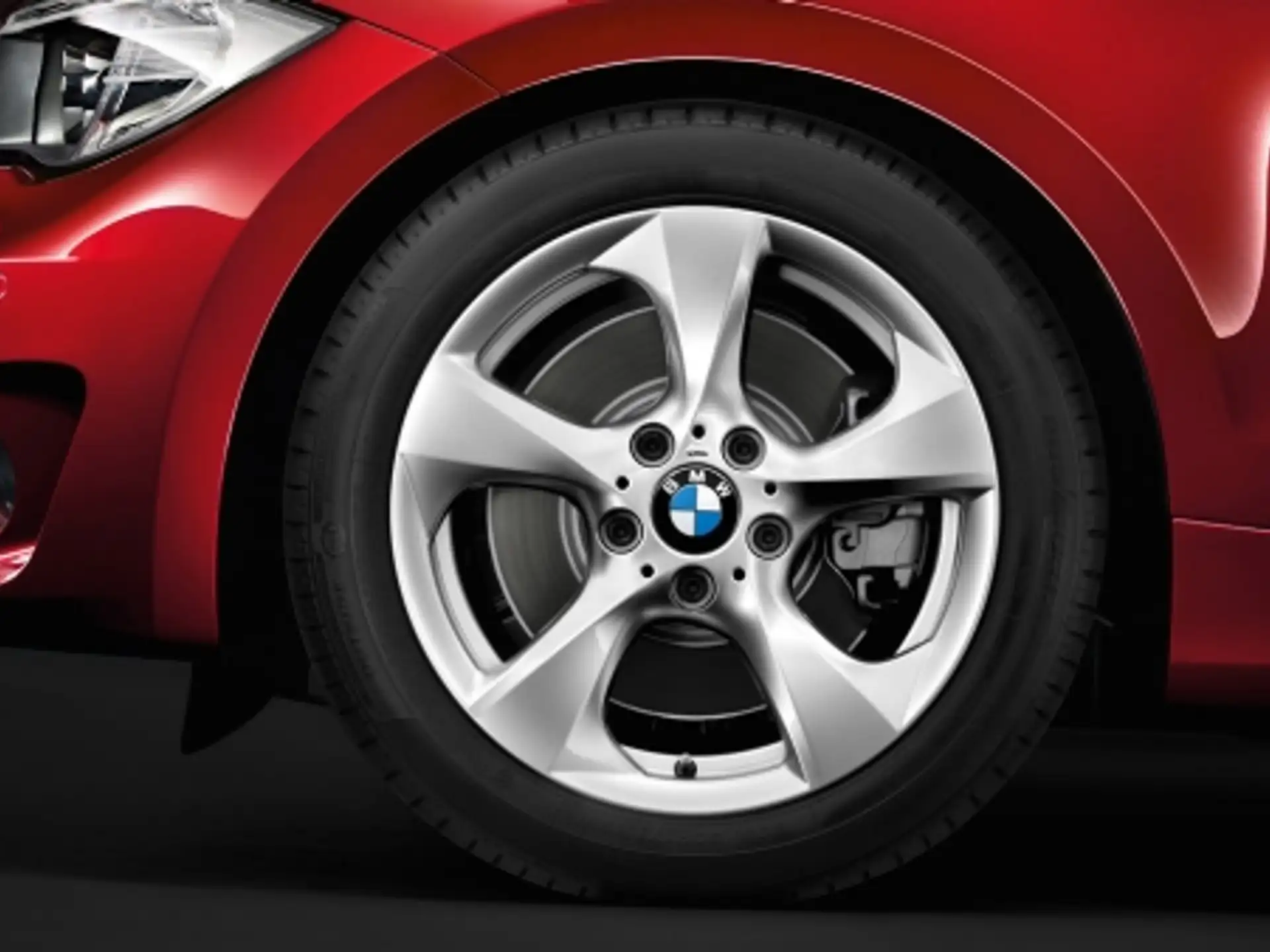 BMW Alufelge Streamline 370 silber 7J x 17 ET 47 Vorderachse (rechte Fahrzeugseite)
