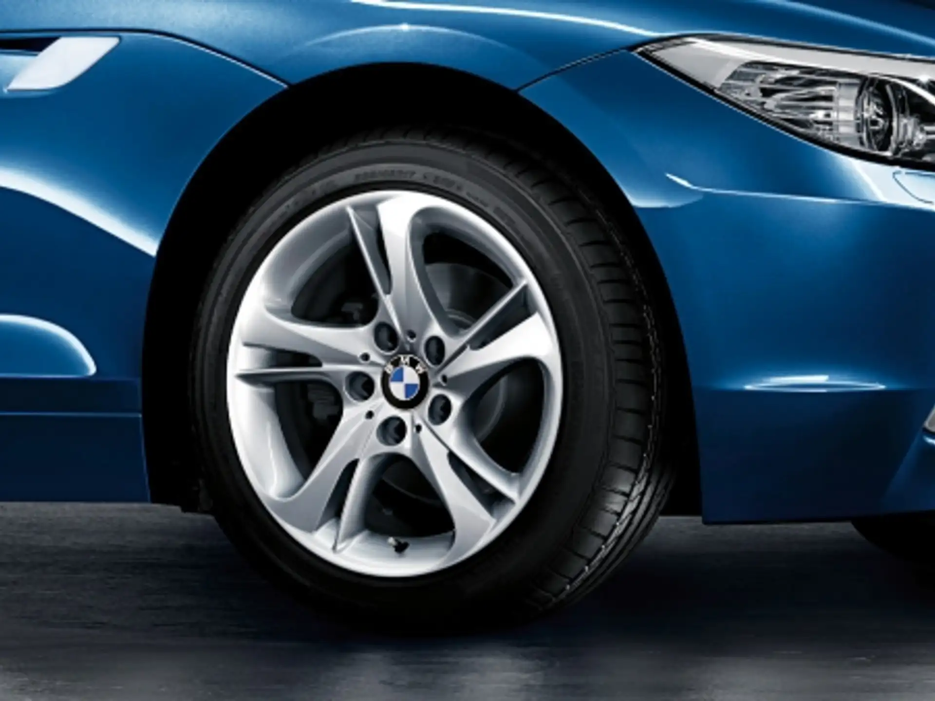 BMW Alufelge Turbinen-Styling 292 silber 8,5Jx17 ET40 Z4 E98 Hinterachse