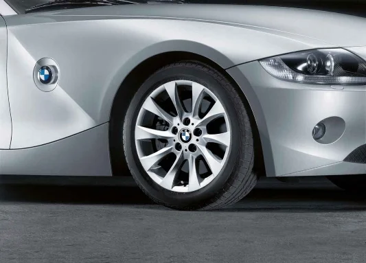 BMW Alufelge Turbinenstyling 201 silber 8Jx17 ET46 Z4 E85/E86 Vorderachse / Hinterachse