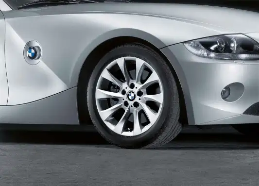 BMW Alufelge Turbinenstyling 201 silber 8J ET46 Z4 E85/E86 Vorder