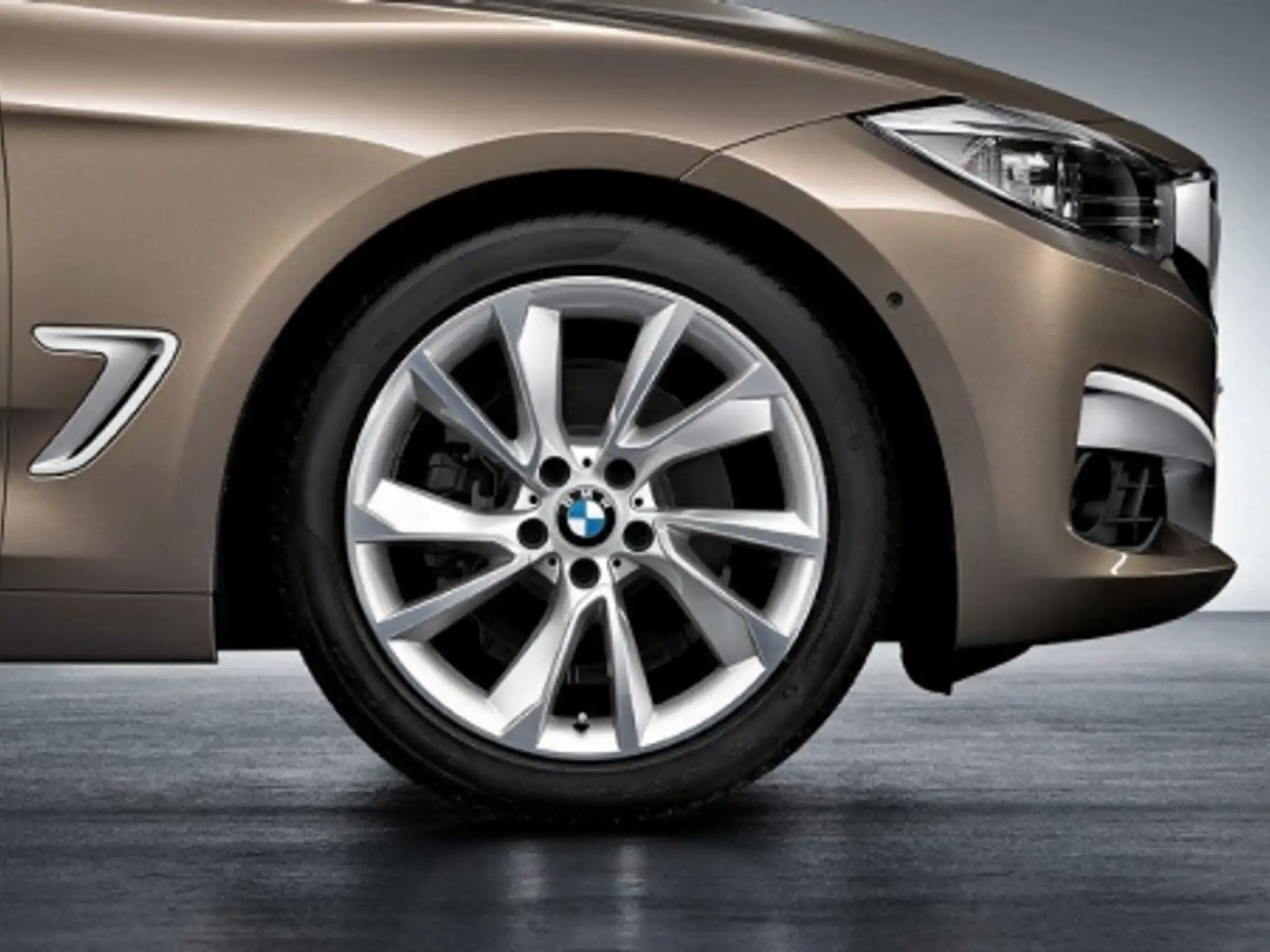BMW Alufelge Turbinenstyling 389 spacegrau/glanzgedreht 9Jx19 ET42 3er F34 GT