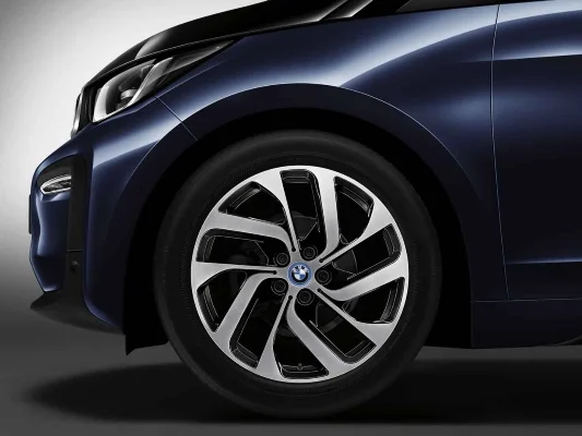 BMW Alufelge Turbinenstyling 428 jet black uni/glanzgedreht 5Jx19 ET43 i3 I01