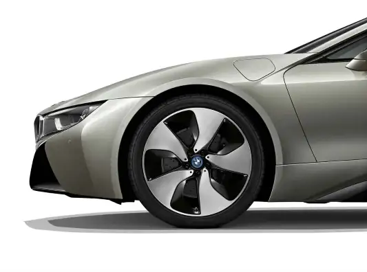 BMW Alufelge Turbinenstyling 444 geschmiedet 7,5J ET40 i8 I12/i8