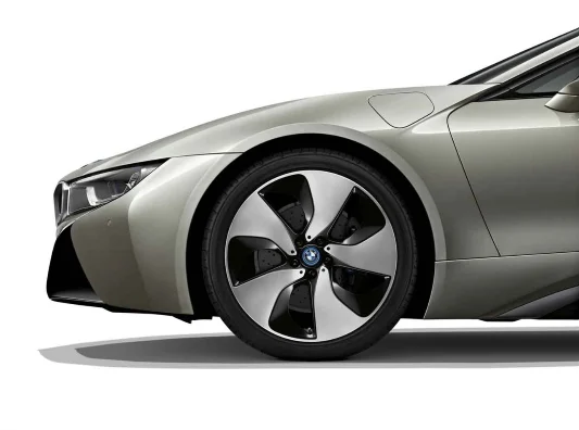 BMW Alufelge Turbinenstyling 444 geschmiedet 7Jx20 ET36  i8 I12/i8 I15 (linke Fahrzeugseite)