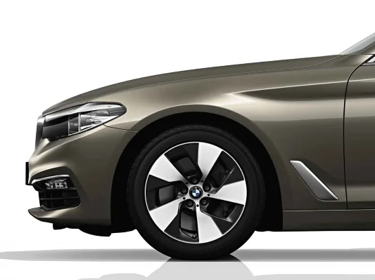 BMW Alufelge Turbinenstyling 645 bicolor (orbitgrey / glanzgedreht) 7,5J x 17 ET 27 Vorderachse / Hinterachse