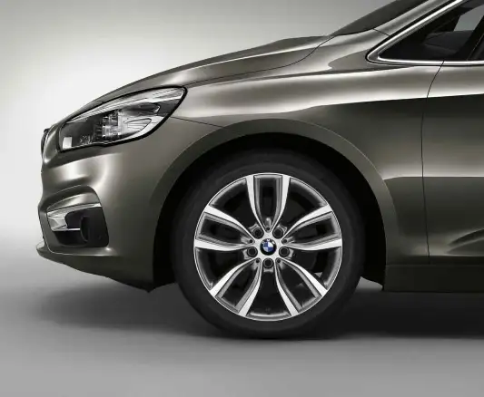 BMW Alufelge V-Speiche 485 ferricgrey 8J ET57 2er F45/F46 - BMW 2